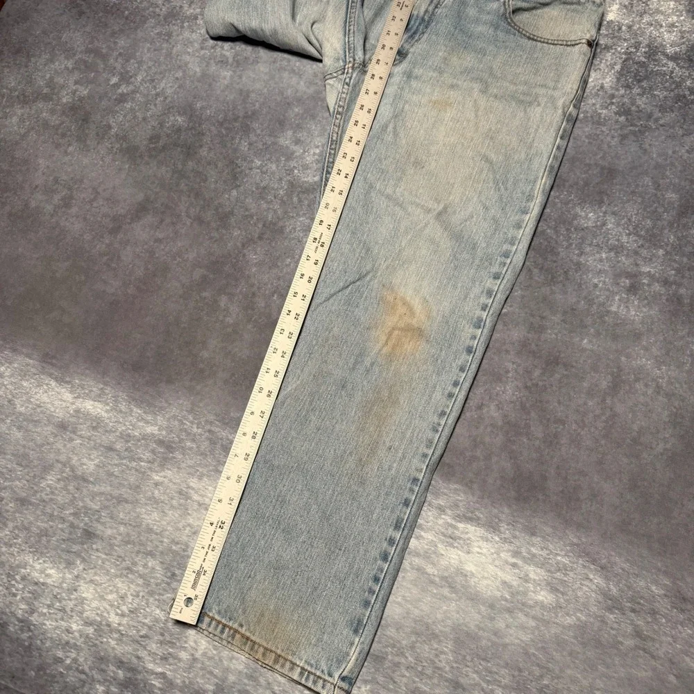 Vintage Levi's 505 Jeans Mens W36 L30 Regular Fit Light Wash‎ Denim Pants